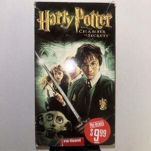 Harry Potter and the Chamber of Secrets (VHS, 2003)